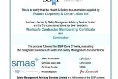 SMAS certifcate July17