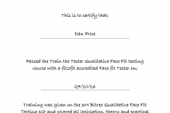 TTT Certificate